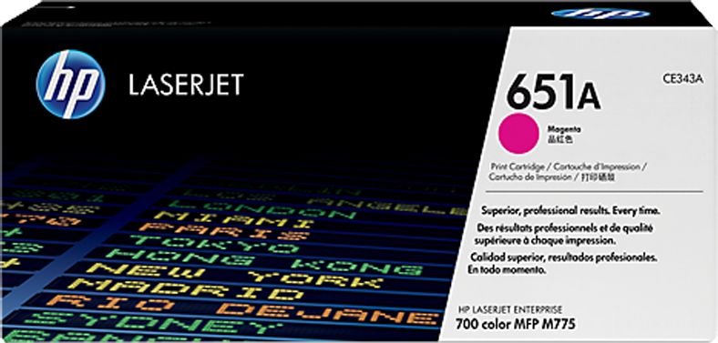 Toner HP 651A CE343A, magenta, origjinal