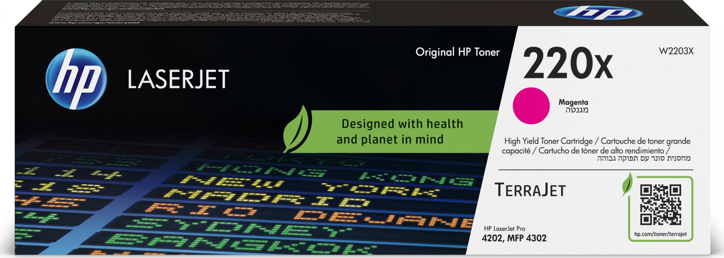 Toner HP 220X LaserJet, magenta, origjinal