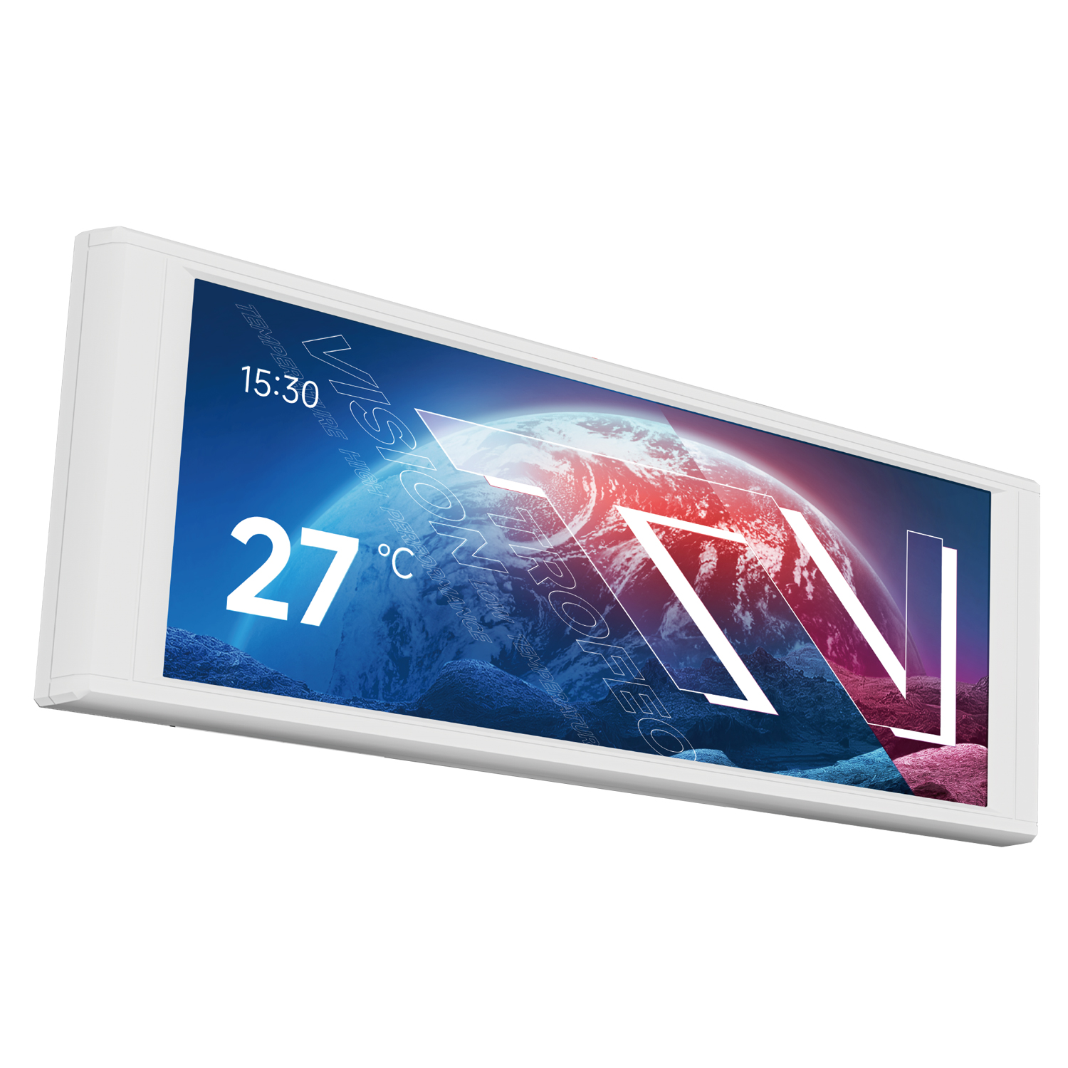 Ekran portativ Thermalright Trofeo Vision LCD, 6.86", i bardhë