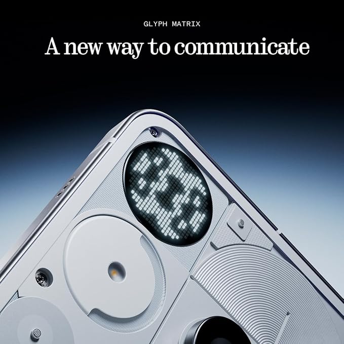 Celular Nothing Phone (3), 6.67″, 16 GB RAM/512 GB, i bardhë