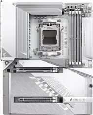 Pllakë amë Gigabyte AORUS B850 STEALTH ICE, ATX, WiFi 7, për AM5