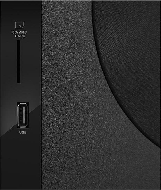 Kutia zëri Sven MS-2250, 80W, 2.1, USB SD Bluetooth, e zezë