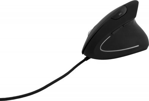 Maus vertikal MediaRange MROS230, me kabllo, 2400dpi, i zi