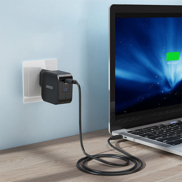Karikues Choetech Q60062 GaN, USB-C, PD, 61W, i zi 