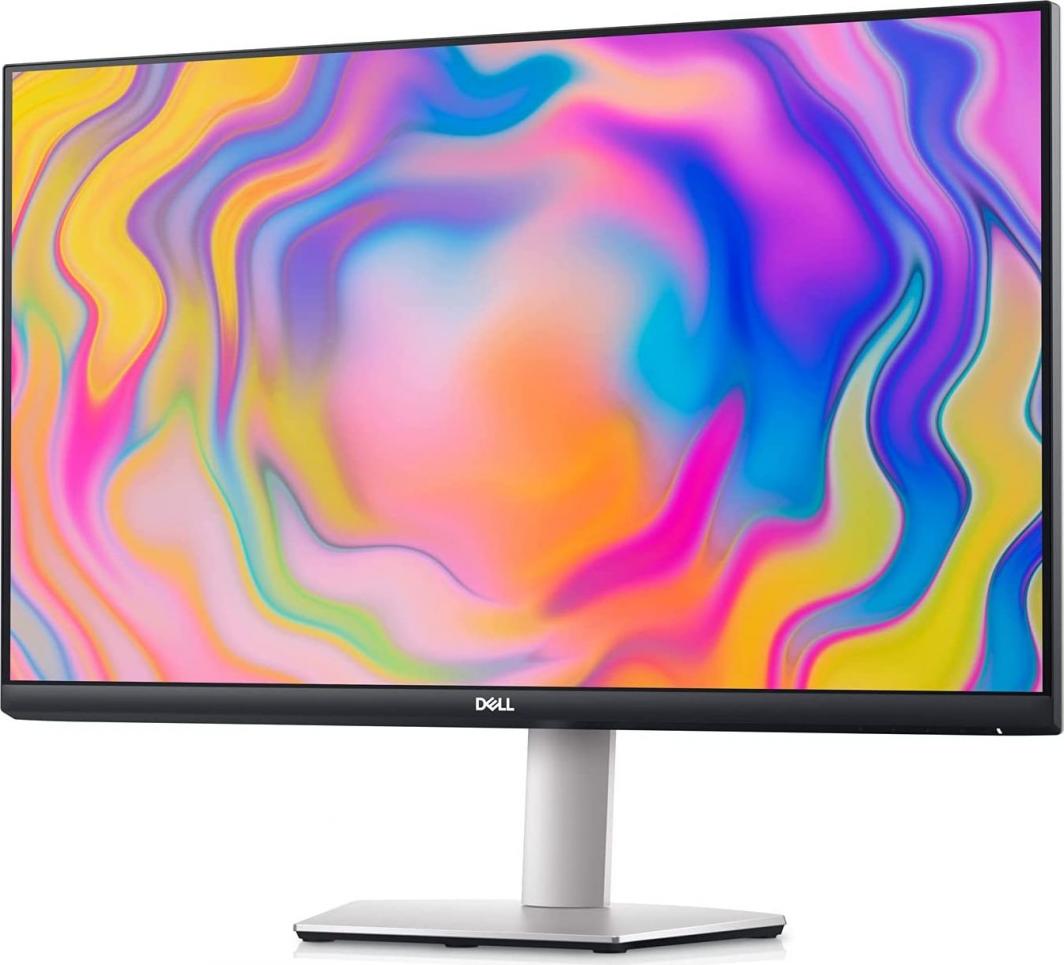 Monitor Dell S2722QC, i argjendtë