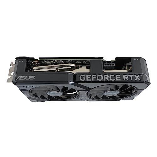 Kartë grafike ASUS Dual GeForce RTX 4060 OC, 8GB GDDR6, 2.5 slot, e zezë