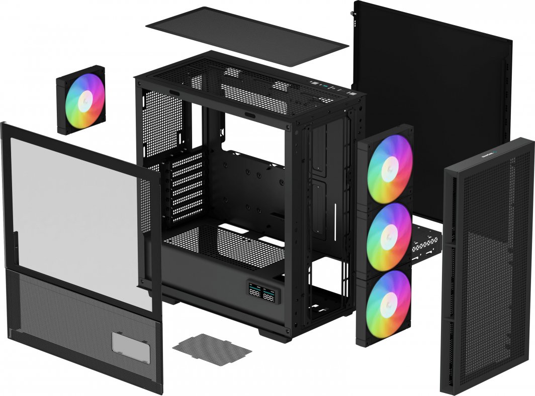 Kasë Deepcool CH560 Digital ARGB, Midi Tower