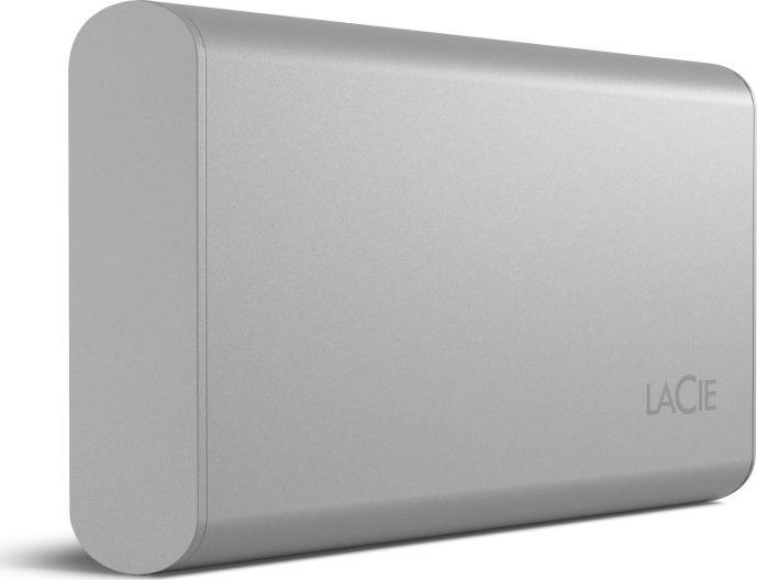 SSD i jashtëm LaCie Portable SSD V2, 500GB, USB C, argjendtë