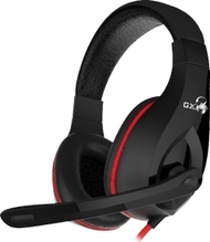 Kufje Genius HS-G560, të zeza/kuqe