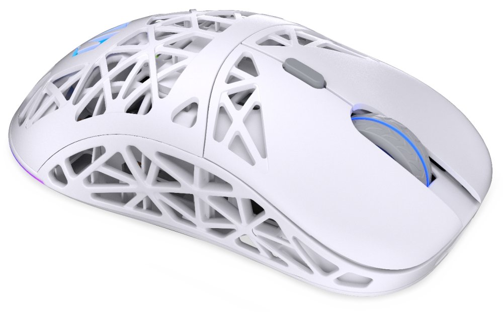 Maus gaming Endorfy LIV Wireless Onyx White, i bardhë