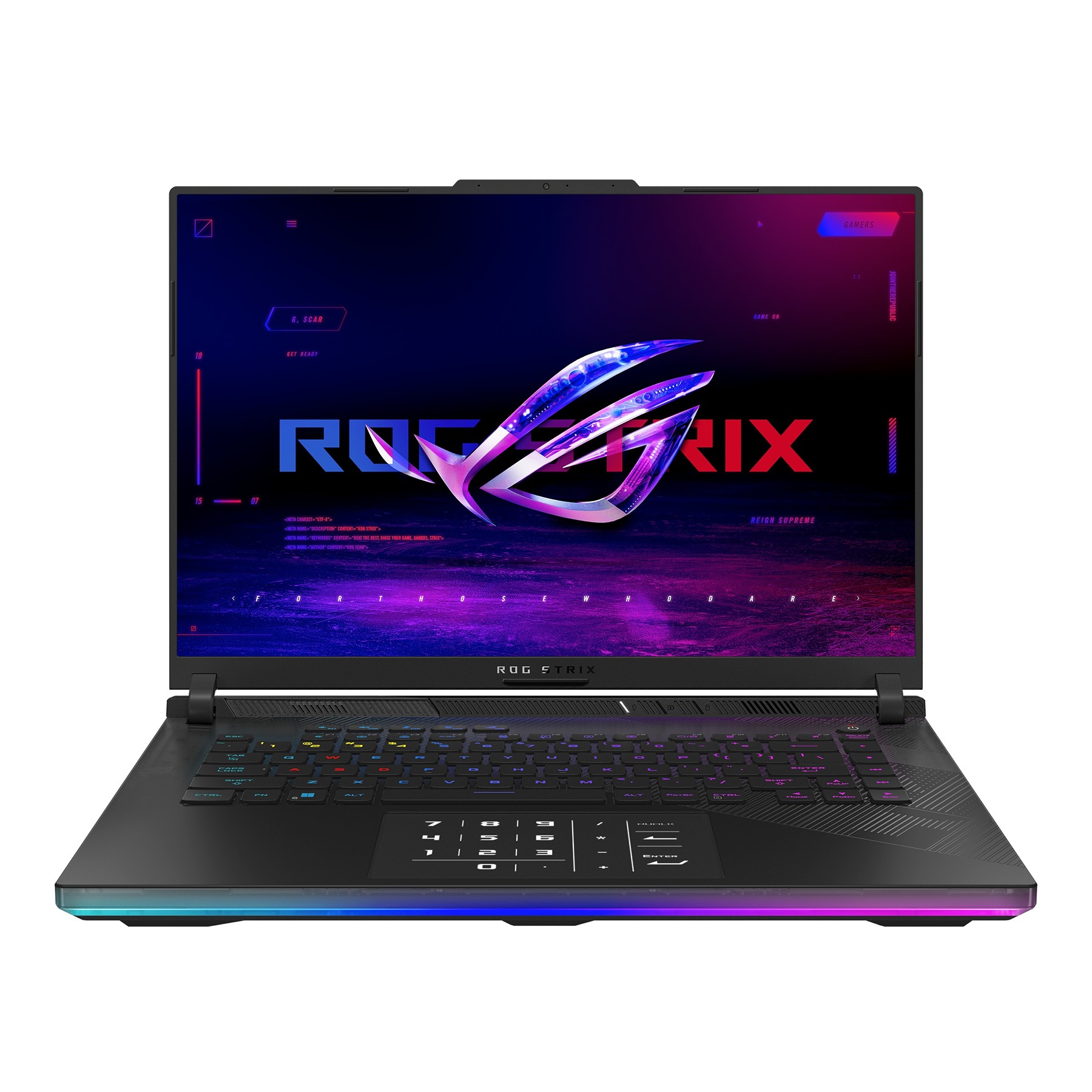 Laptop ASUS ROG Strix SCAR 16 G634JZR, 16", Intel Core i9-14900HX, 32GB RAM, 2TB SSD, NVIDIA GeForce RTX 4080, i zi