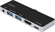 Adapter multiport USB C StarTech.com, HDMI 4K 60Hz, Power Delivery 100W, gri
