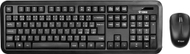 Set tastierë dhe maus YENKEE YKM 2006CS, wireless, 1600 DPI, i zi