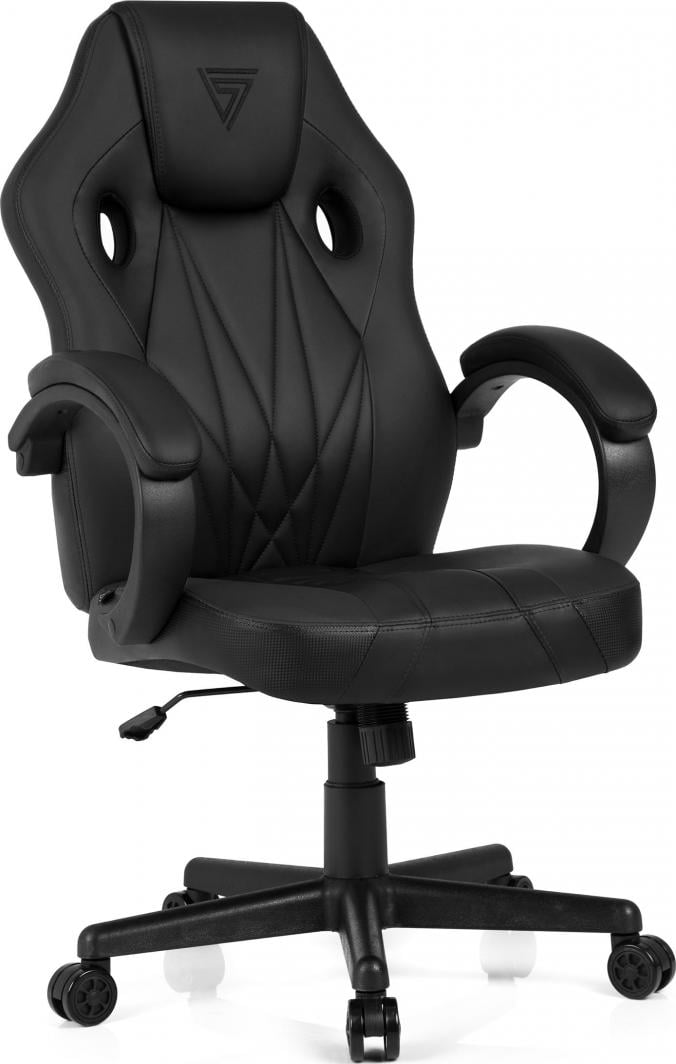 [OUTLET] Karrige SENSE7 Prism, lëkurë, e zezë