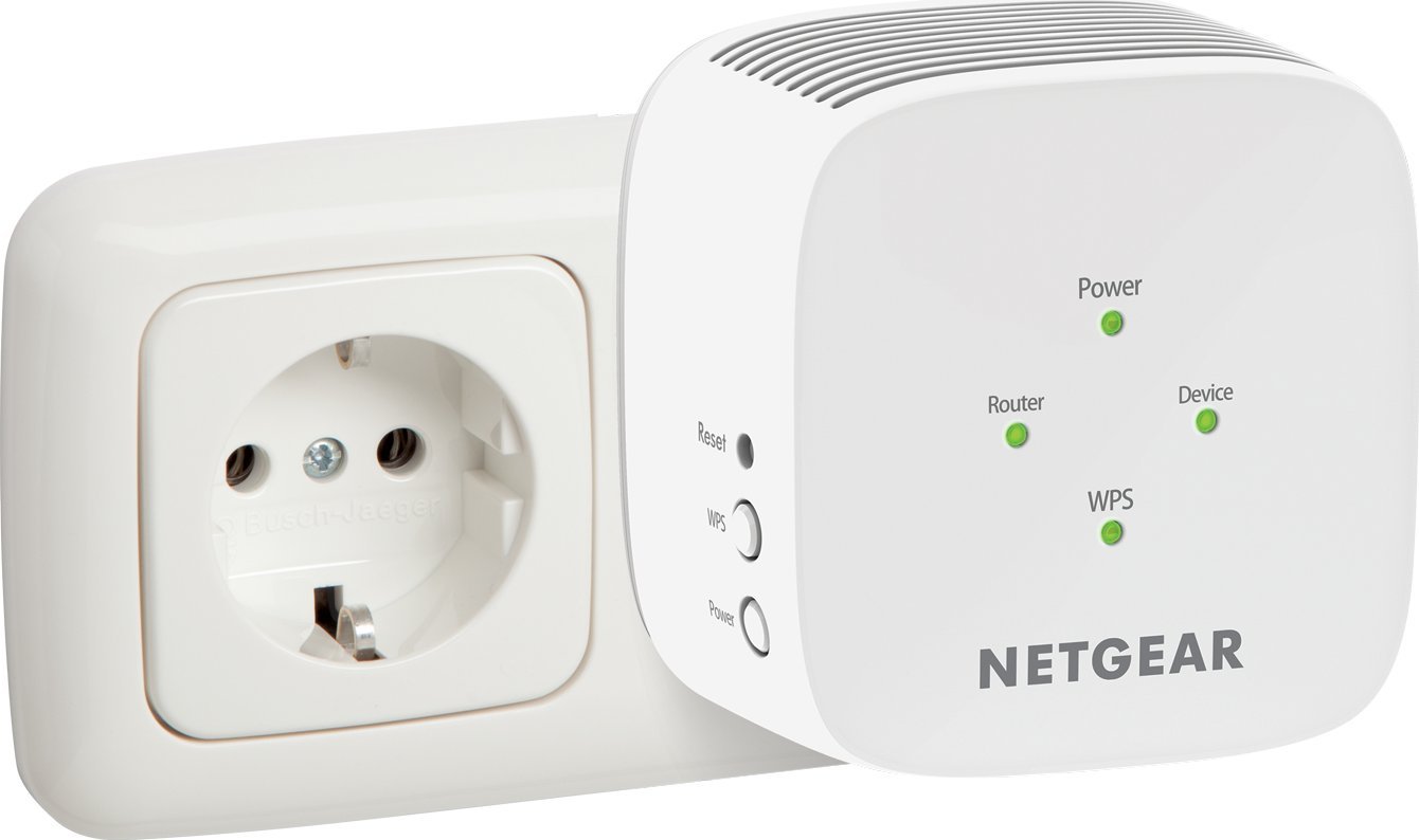 Zgjerues WiFi NETGEAR EX6110, AC1200, Dual Band, i bardhë