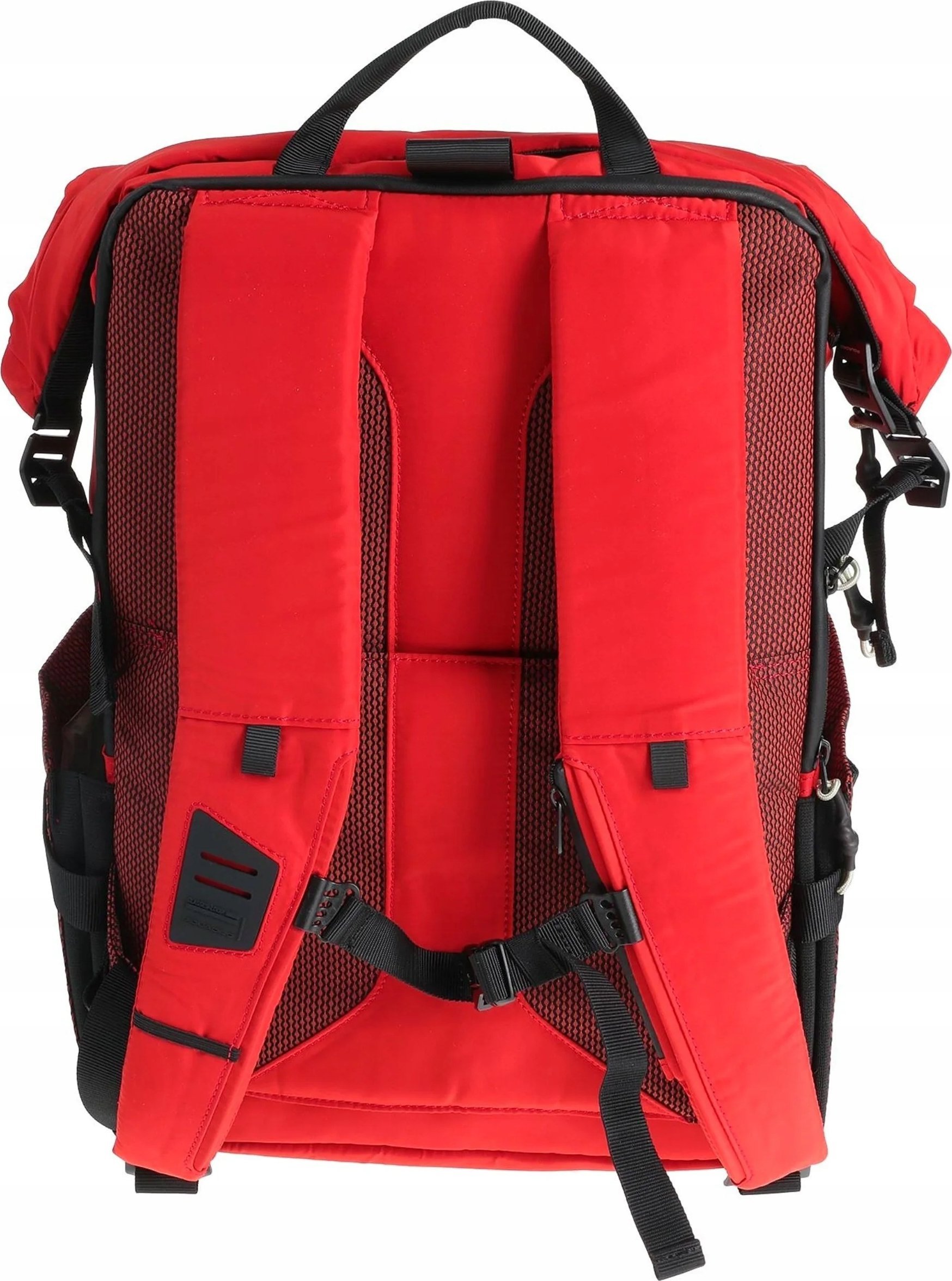 Çantë shpine Piquadro CA5497, najlon, për laptop dhe iPad, e kuqe