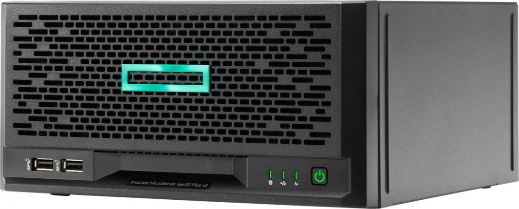 Server HP HPE PL MicroServer g10 Plus v2 G6405 (4.1/2C/4M/2600) 16G VROC 4LFF NHP 4x1Gb Ultra Micro Tower