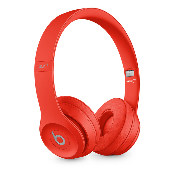 Apple Beats Solo3 Wireless Headphones, (PRODUCT)RED