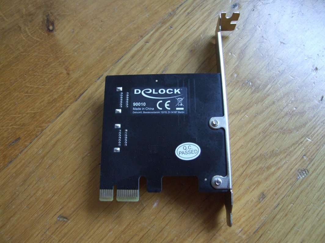 Kartë zgjeruese DeLOCK PCI Express x1, 4 porta SATA, low profile