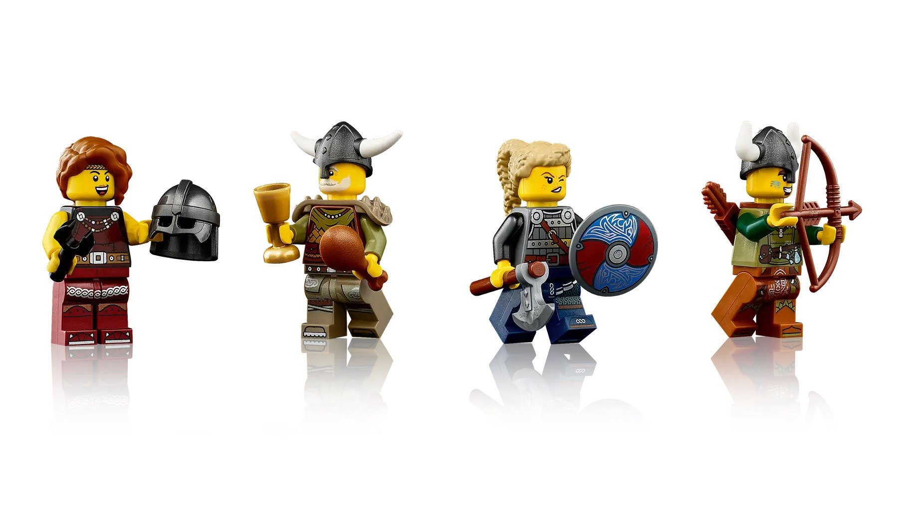 Lodër ndërtimi LEGO Ideas Viking Village 21343, mbi 2000 pjesë, shumëngjyrëshe