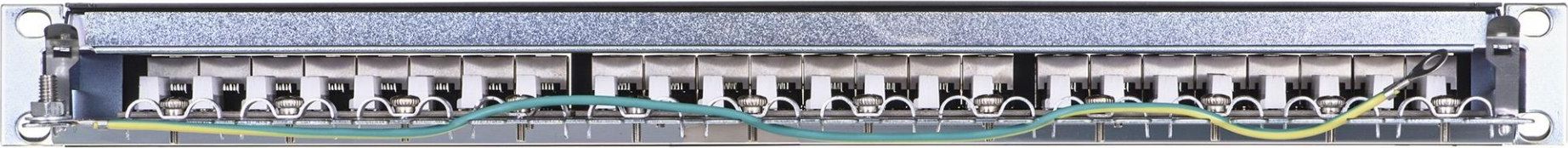 Patch panel Alantec PK040, 19" 1U, Cat 6A STP 24 porta, i zi