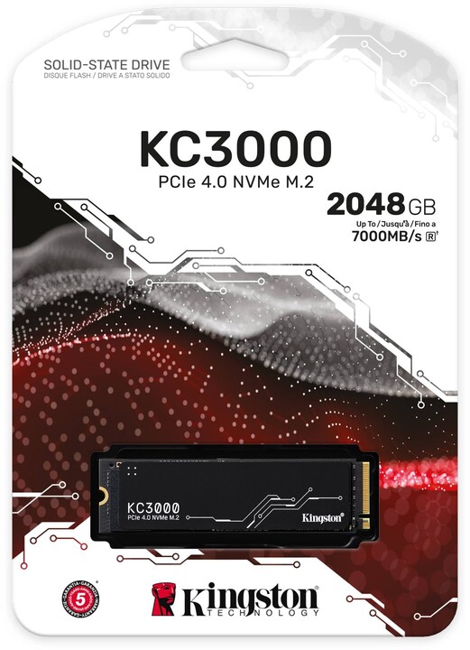 Hard disk Kingston SSD KC3000, M.2 - 2TB
