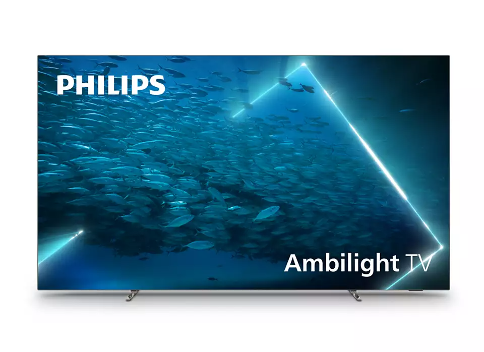 Televizor Philips 55OLED707/12, 55", OLED, 4K UHD, Smart, Android, Ambilight