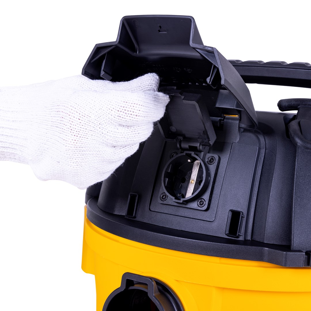 Fshesë industriale Dewalt DXV20PTA, 20L, 1050W, verdh e zezë