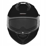 Helmeta integrale Nox N304S Solid, full face, e zezë me shkëlqim