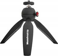 Tripod tavoline Manfrotto PIXI Mini, lartësi 13.5 cm, ngarkesë deri 1 kg, i zi
