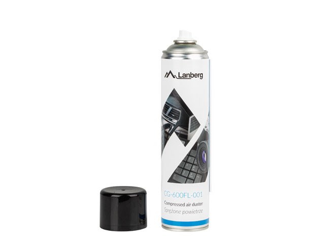 Sprej ajri i kompresuar Lanberg, 600 ml, për pastrim elektronik
