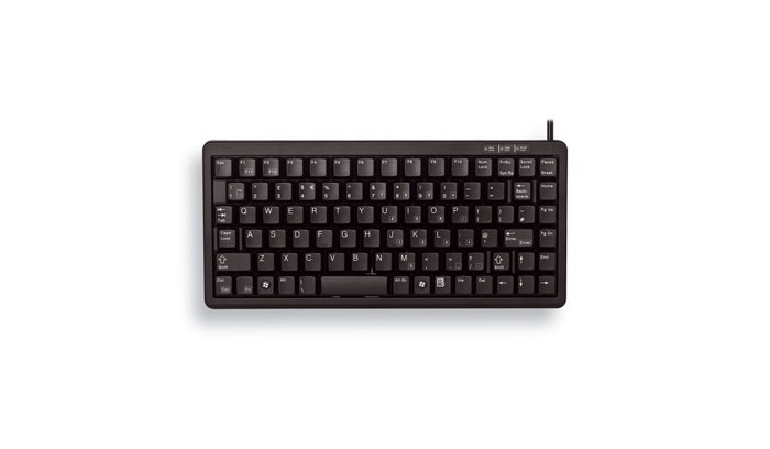 Tastierë CHERRY G84-4100, USB, QWERTY, 86 taste, e zezë