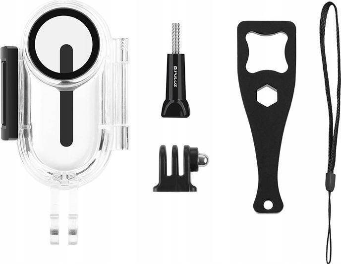 Strehë nënujore Puluz PU556T për Insta360 GO 2, 30m, transparente