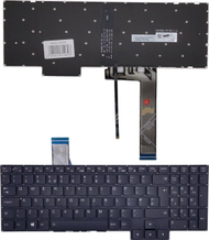 Tastierë Lenovo Legion 5 KB314898, me kabllo, me ndriçim, UK layout, e zezë