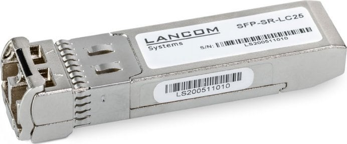 Modul transceiver LANCOM SFP-SR-LC25, SFP28 25 Gbit/s, fibër optike, ngjyrë çeliku
