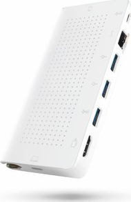 Hub USB C Twelve South StayGo, USB 3.2 Gen 1, me kabllo, i bardhë