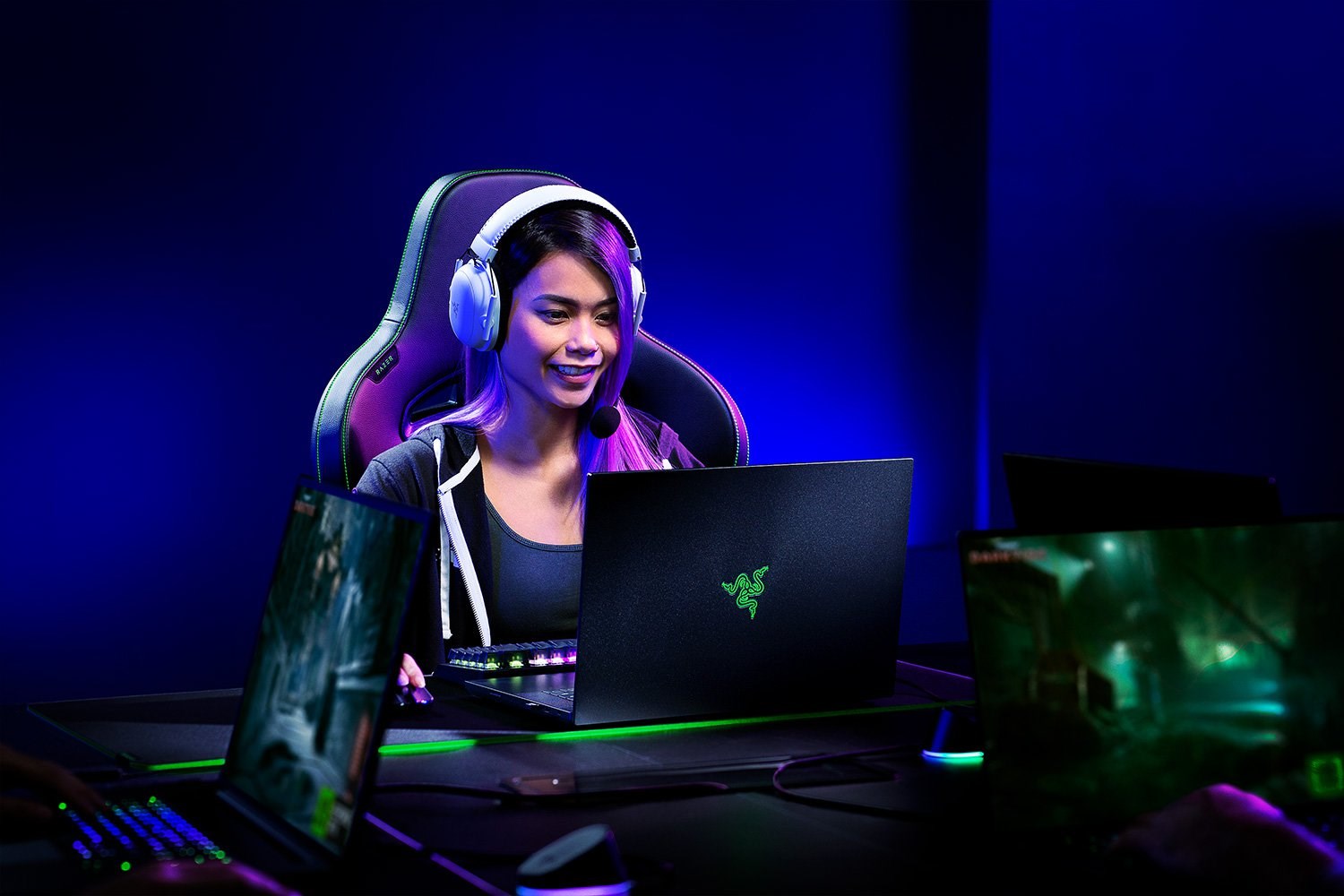 Kufje Razer BlackShark V2 Pro, wireless, të bardha