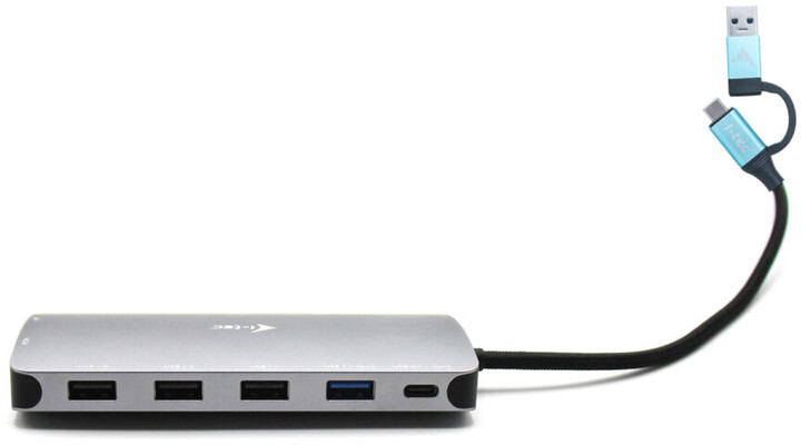 Stacion docking i-tec USB 3.0/USB-C/Thunderbolt 3, 3x Display, LAN, PD 100W
