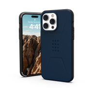 Mbrojtëse telefoni Urban Armor Gear Civilian për iPhone 14 Pro Max, rezistente ndaj rënieve, Blue Mallard