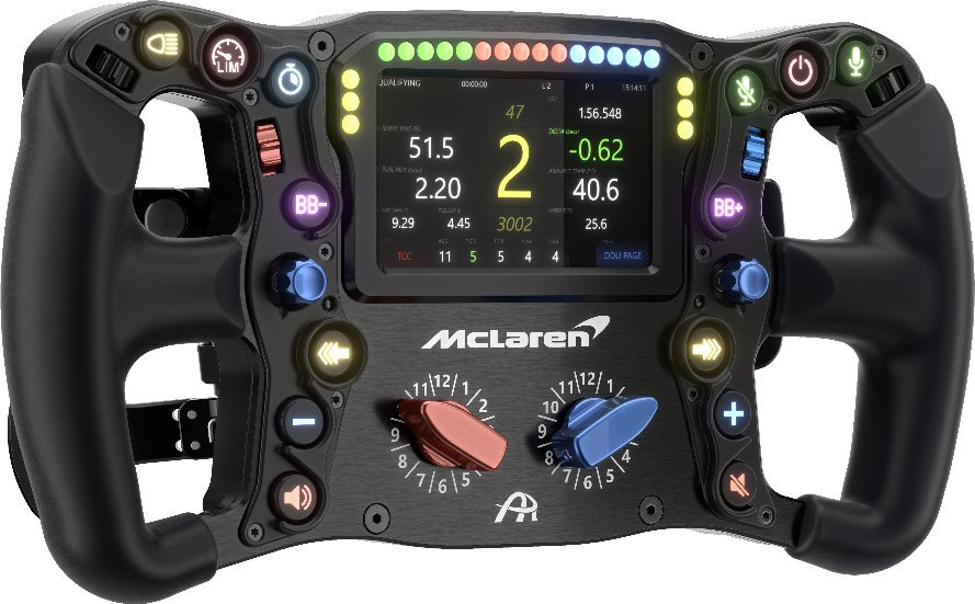 Timon garash Ascher Racing McLaren Artura Ultimate, lidhje USB, me ndriçim RGB, i zi