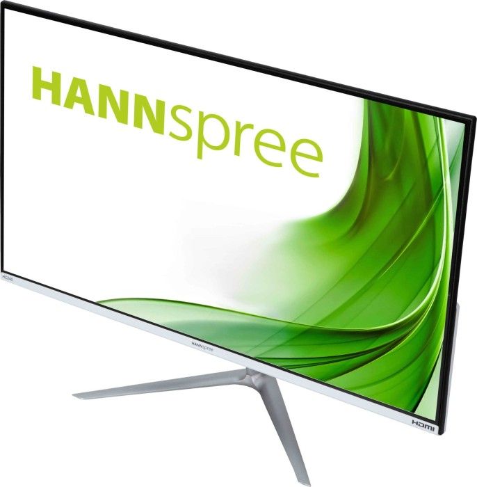 Monitor Hannspree HC240HFW, 23.8", Full HD, argjend e bardhë