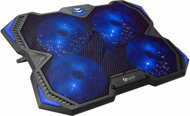 Ладилник за лаптоп C-Tech NTB Zefyros GCP-01B, црн
