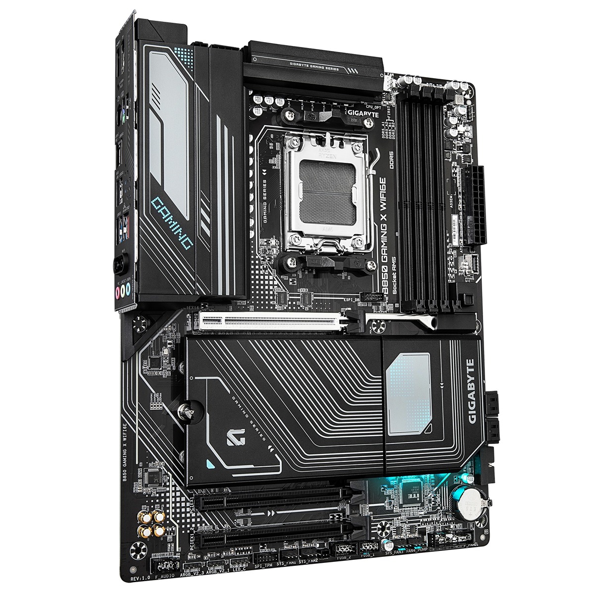 Pllakë amë GIGABYTE B850 Gaming X WiFi6E, AM5, DDR5, e zezë 2