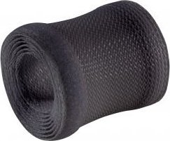 Organizues kabllosh InLine Cable Wrap, zorrë tekstili 1m x 25mm, shirit ngjitës, i zi