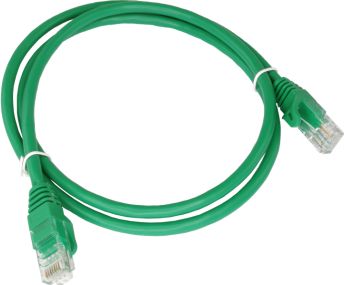 Kabllo rrjeti Alantec Patch cord KKU6ZIE1, Cat6 U/UTP, 1m, e gjelbër
