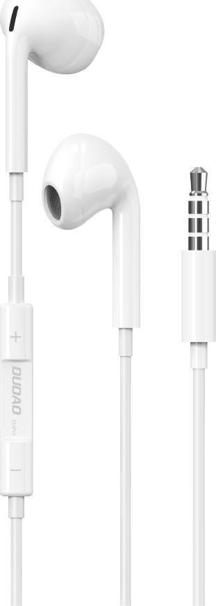 Kufje Dudao X14PRO, Mini Jack 3.5mm, të bardha