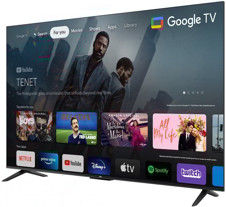 Televizor TCL 65P635, 65", 3840 x 2160 (4K UHD), i zi
