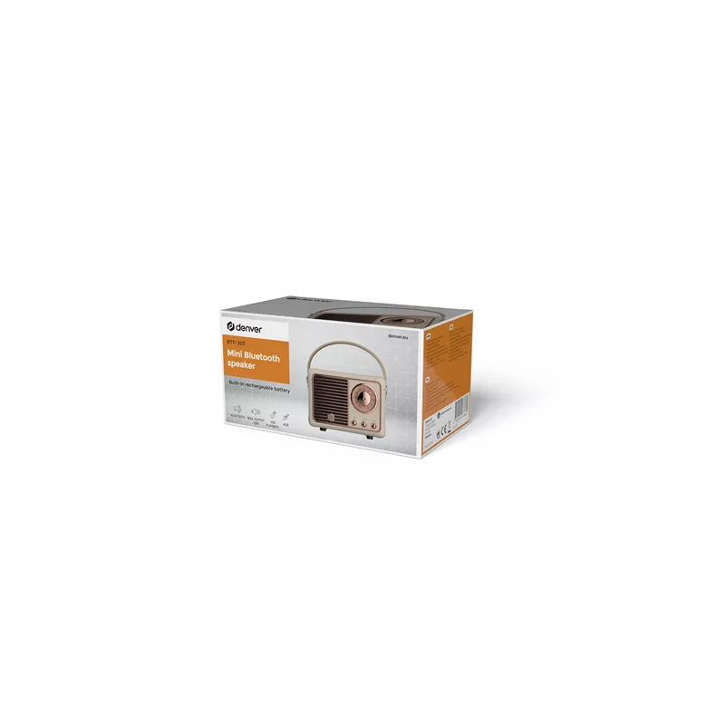 Denver RetroBeat BTP-203W BT Speaker