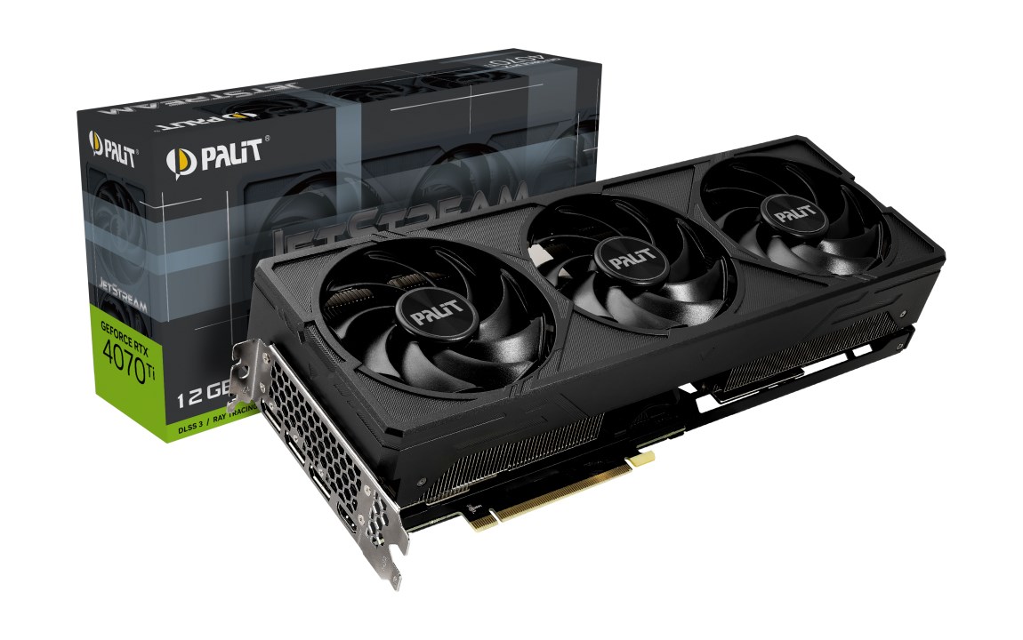 Kartë grafike PALiT NVIDIA GeForce RTX 4070 Ti, 12 GB GDDR6X