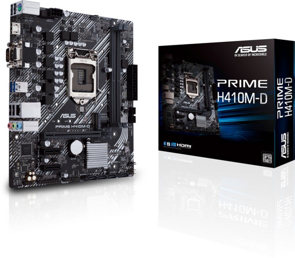 Pllakë amë ASUS PRIME H410M-D - Intel H410